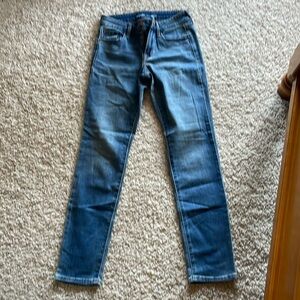 Straight leg jeans